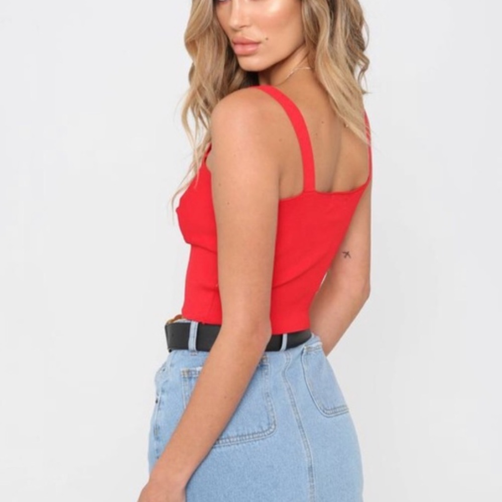 Tiger Mist Red Top - Picture 3 of 6